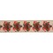 Designer's Shop WR 63-5101 Holiday Holly Berries Red Bow and Pinecone wired edge Ribbon, 2.5" x 10 yards